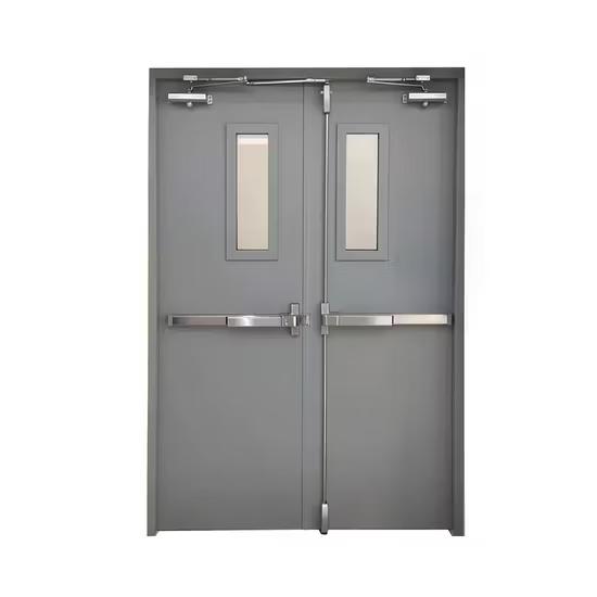 20-180 Minutes High Quality Fire Rated Steel Door for Shopping Malls