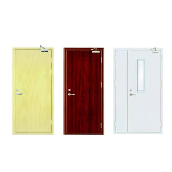 Swing Inward Outward Interior Fire Rated Wooden Door for Hotel
