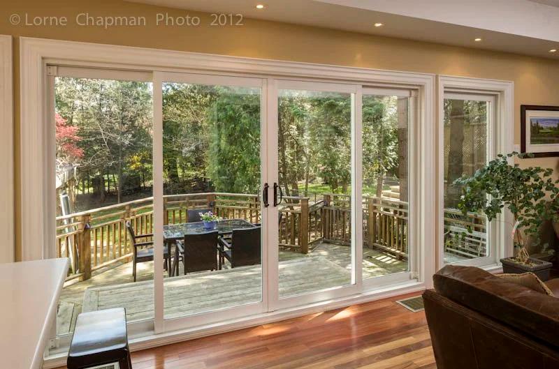 PVC Double Sliding Patio Door